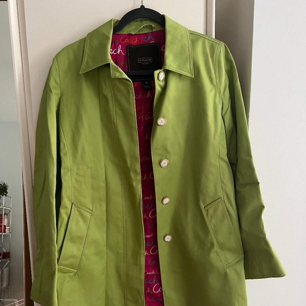 Coach Spring Raincoat!